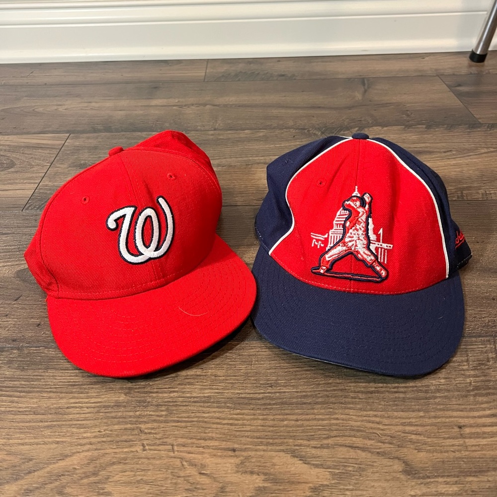 2 Washington Nationals Baseball Caps